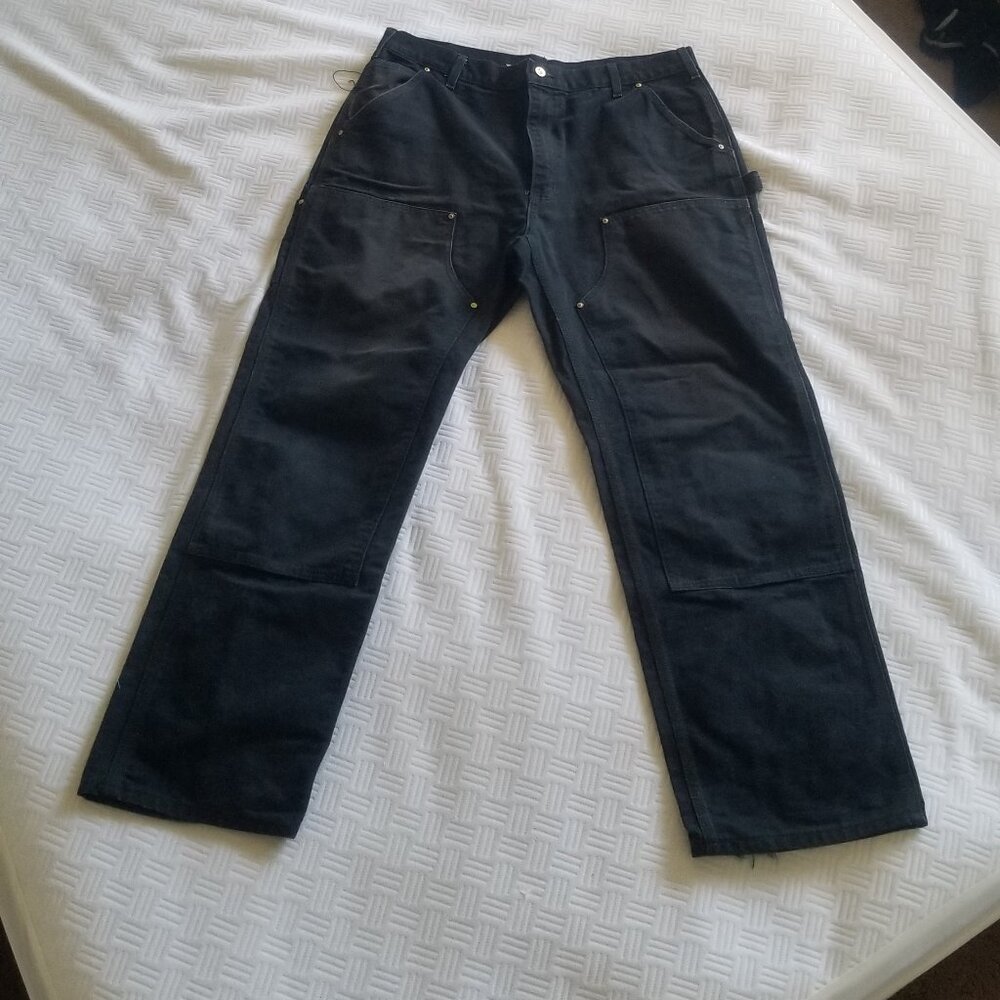 Firm Duck Double Front Work Pants (Loose fit)